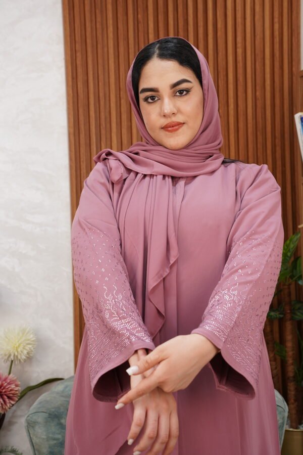 عباية إماراتية ستراس بالفولار - Image 9