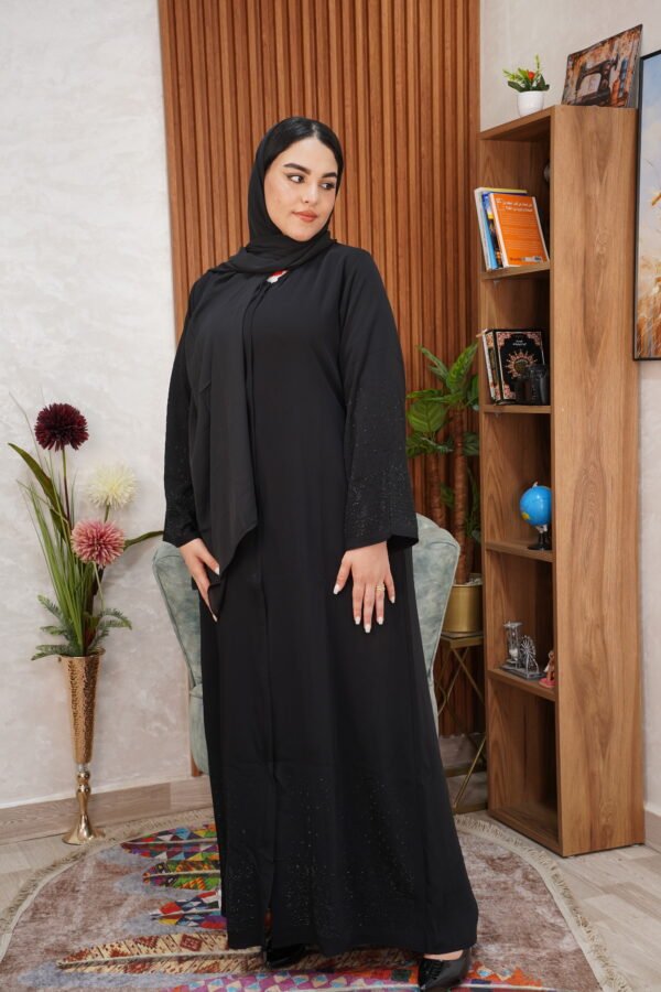 عباية إماراتية ستراس بالفولار - Image 7