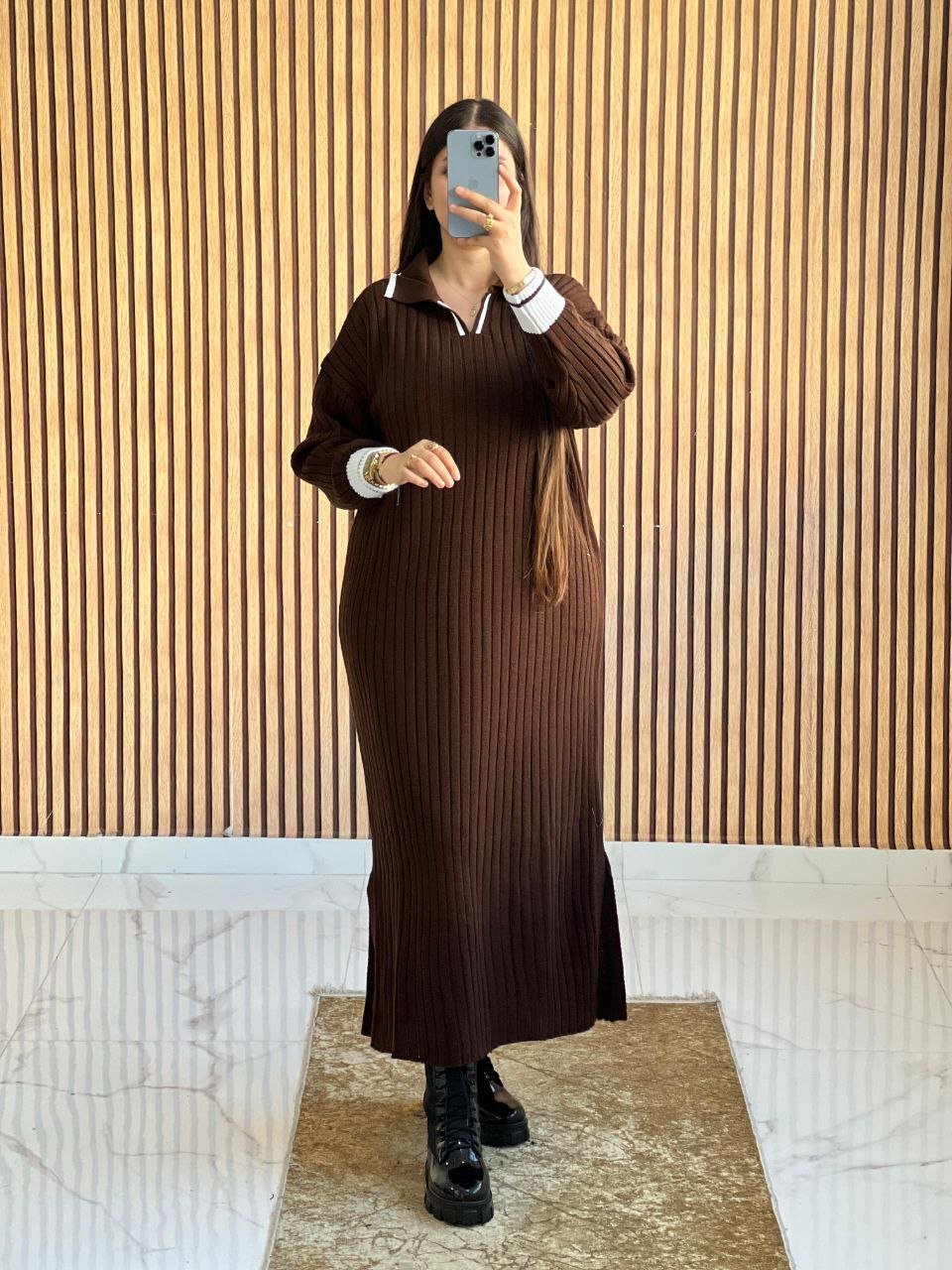 فستان بولو AZ12 - Image 2