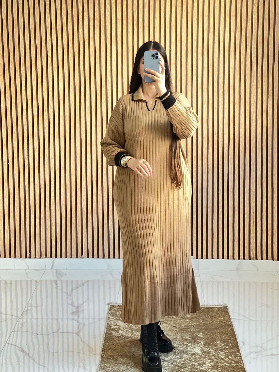 فستان بولو AZ12 - Image 3